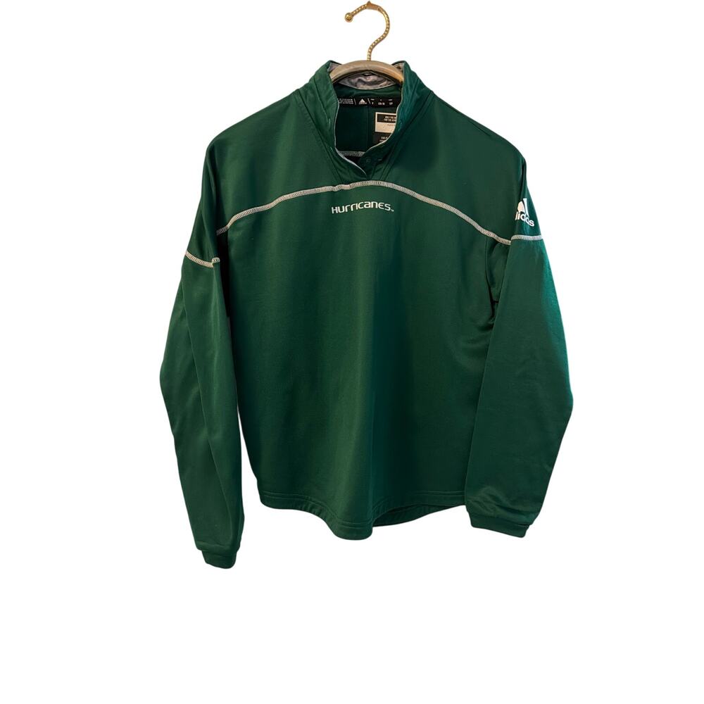 University of Miami hurricanes long sleeve top sweater SzS